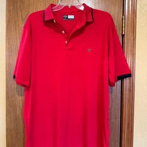 CALLAWAY OPTI DRI MENS MEDIUM RED STRIPED GOLF POLO SHIRT
RED GOLFER ACTIVE